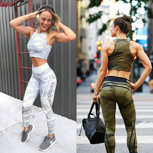 Women's Yoga Hot Style Camouflage Print Leggings